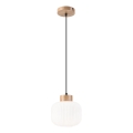 Lühter HARMONY 1xE27/15W/230V d. 20 cm valge/tamm
