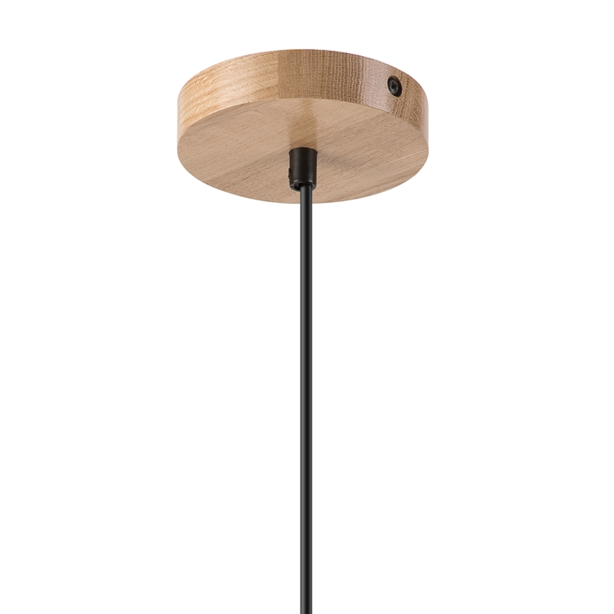 Lühter HARMONY 1xE27/15W/230V d. 20 cm valge/tamm