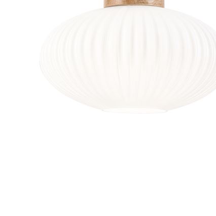 Lühter HARMONY 1xE27/15W/230V d. 25 cm valge/tamm