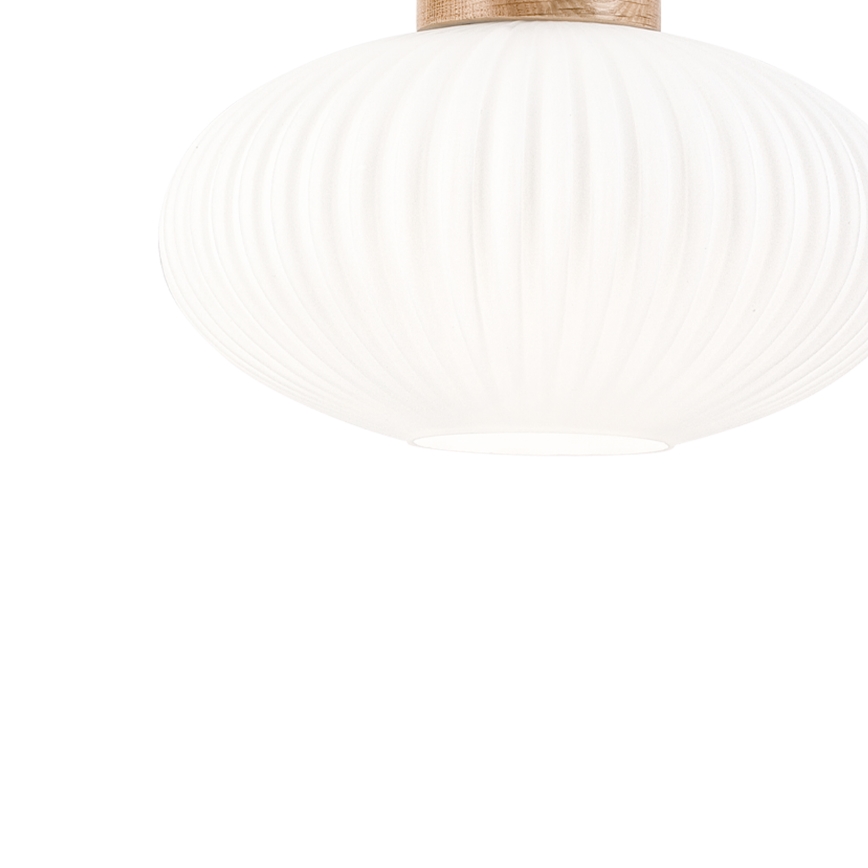 Lühter HARMONY 1xE27/15W/230V d. 25 cm valge/tamm