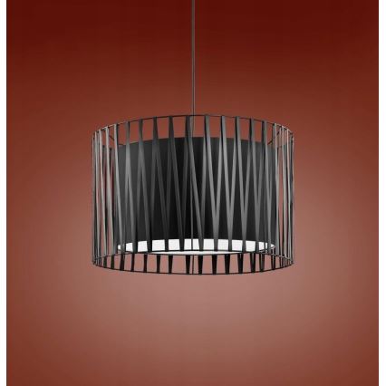 Lühter HARMONY BLACK 3xE27/60W/230V