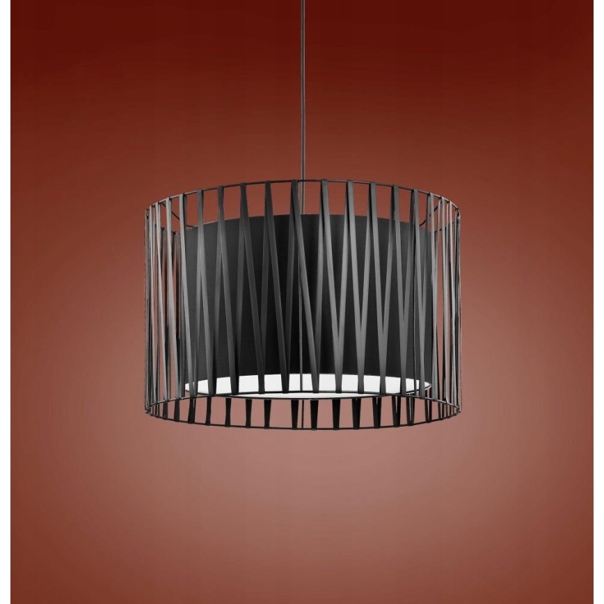 Lühter HARMONY BLACK 3xE27/60W/230V