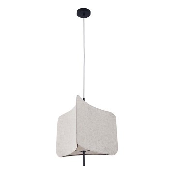 Lühter HAVANA 1xE27/20W/230V d. 50 cm beež