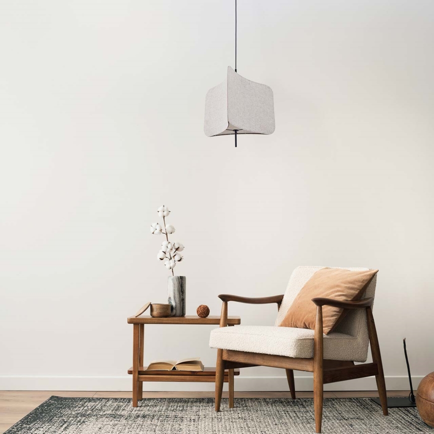 Lühter HAVANA 1xE27/20W/230V d. 50 cm beež