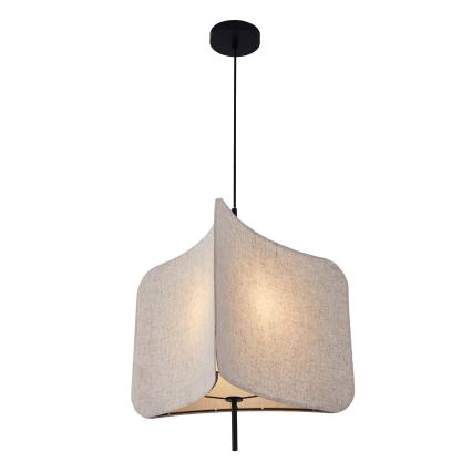 Lühter HAVANA 1xE27/20W/230V d. 50 cm beež