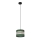 Lühter HELEN 1xE27/15W/230V d. 20 cm roheline/kuldne