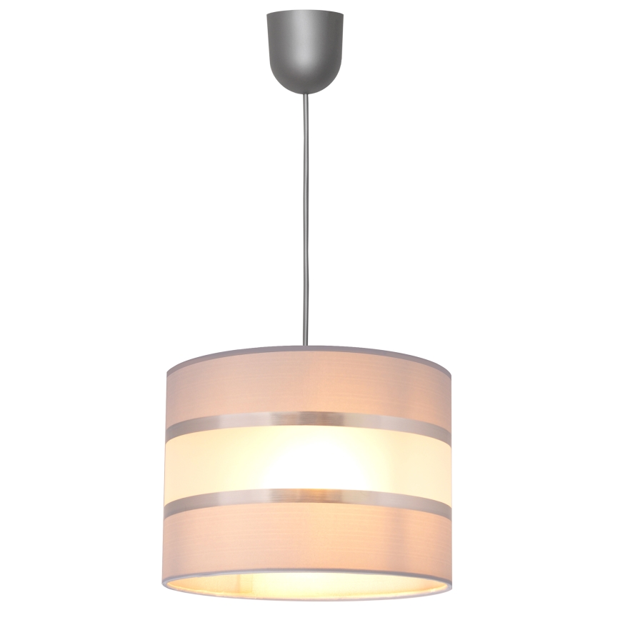 Lühter HELEN 1xE27/15W/230V diameeter 20 cm hall/hõbe