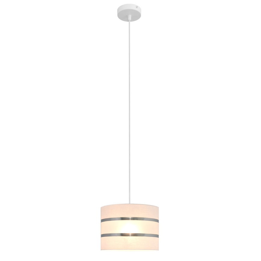 Lühter HELEN 1xE27/15W/230V diameeter 20 cm valge