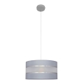 Lühter HELEN 1xE27/15W/230V diameeter 35 cm hall/hõbe
