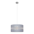 Lühter HELEN 1xE27/15W/230V diameeter 40 cm hall/hõbe