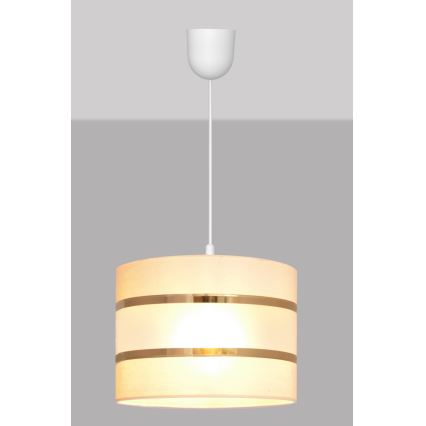 Lühter HELEN 1xE27/15W/230V kreemjas