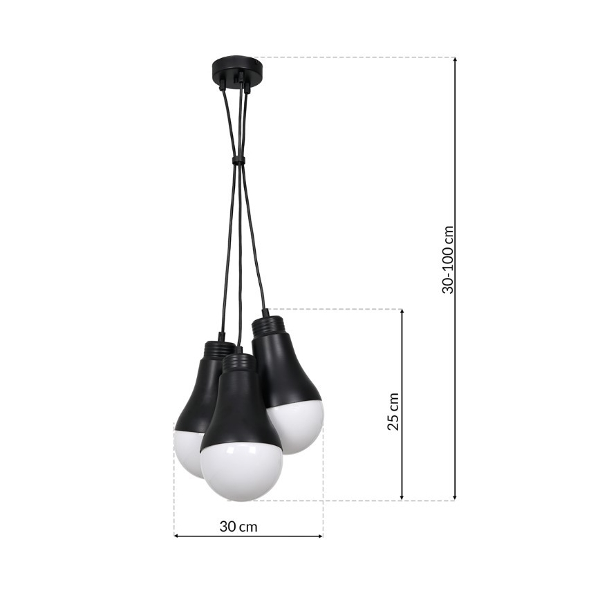 Lühter HELIOS 3xE14/40W/230V