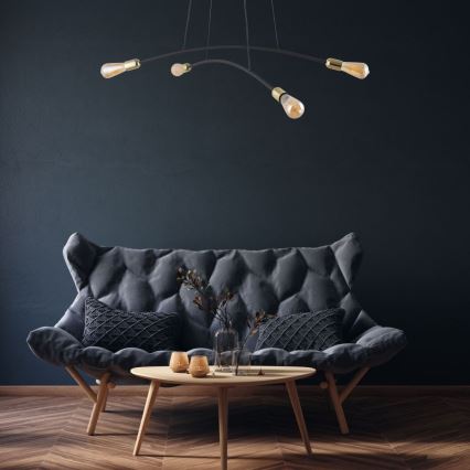 Lühter HELIX 4xE27/15W/230V