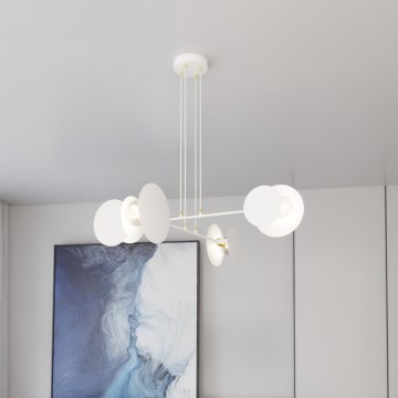 Lühter IDEA 4xE27/15W/230V valge