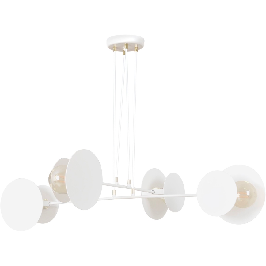 Lühter IDEA 4xE27/15W/230V valge