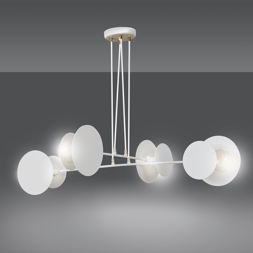 Lühter IDEA 4xE27/15W/230V valge