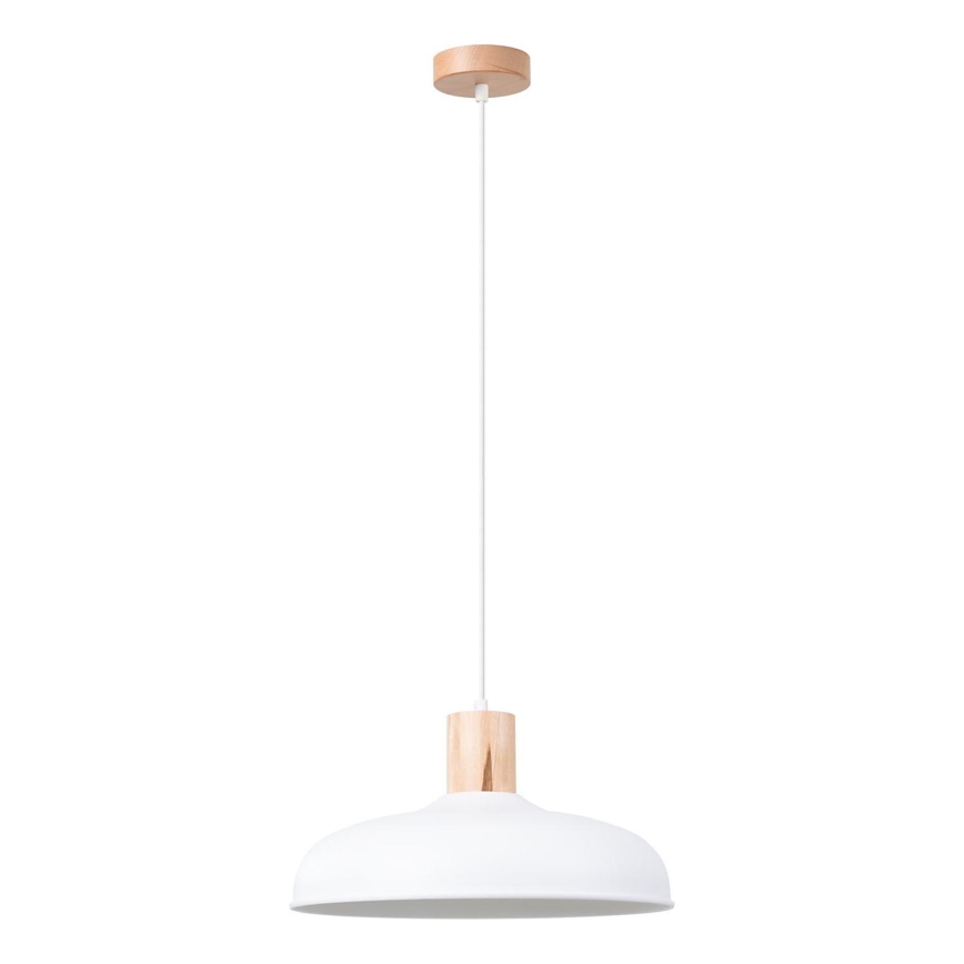 Lühter INDY 1xE27/15W/230V d. 38 cm valge
