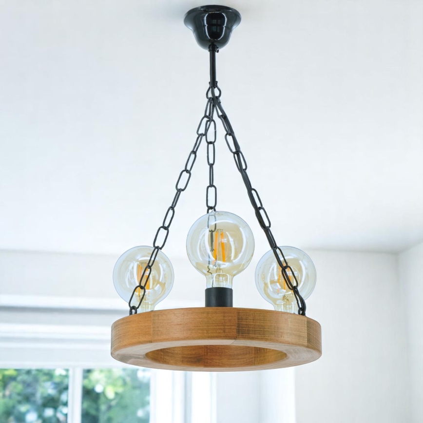 Lühter IOS 3xE27/60W/230V d. 30 cm pöök