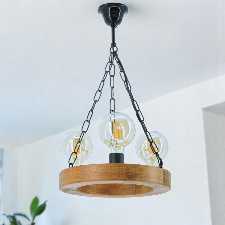 Lühter IOS 3xE27/60W/230V d. 30 cm pöök