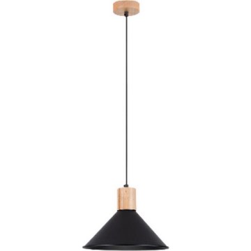 Lühter JAGA 1xE27/15W/230V d. 30 cm must