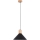 Lühter JAGA 1xE27/15W/230V d. 30 cm must