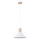 Lühter JAGA 1xE27/15W/230V d. 30 cm valge