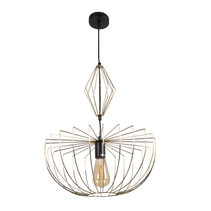 Lühter JASMINA 1xE27/20W/230V d. 40 cm kuldne