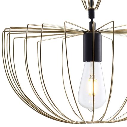 Lühter JASMINA 1xE27/20W/230V d. 40 cm kuldne