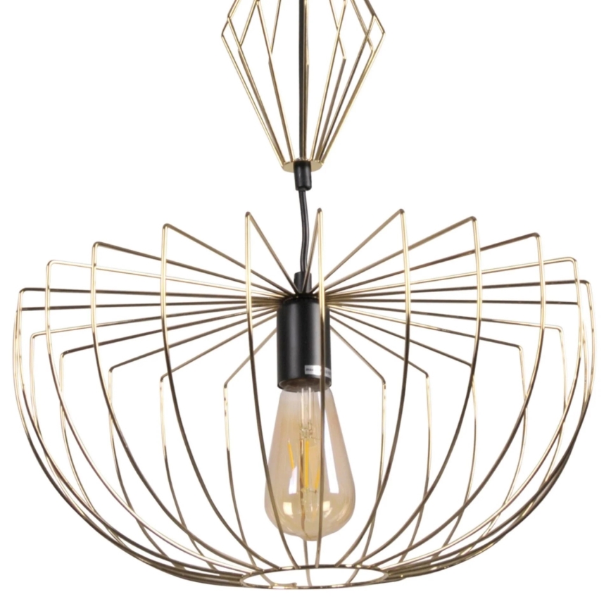 Lühter JASMINA 1xE27/20W/230V d. 40 cm kuldne