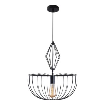Lühter JASMINA 1xE27/20W/230V d. 40 cm must