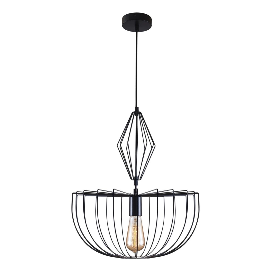 Lühter JASMINA 1xE27/20W/230V d. 40 cm must