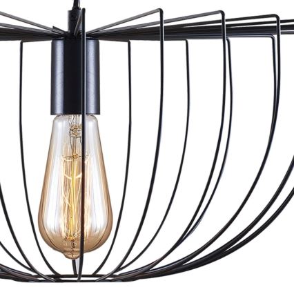 Lühter JASMINA 1xE27/20W/230V d. 40 cm must