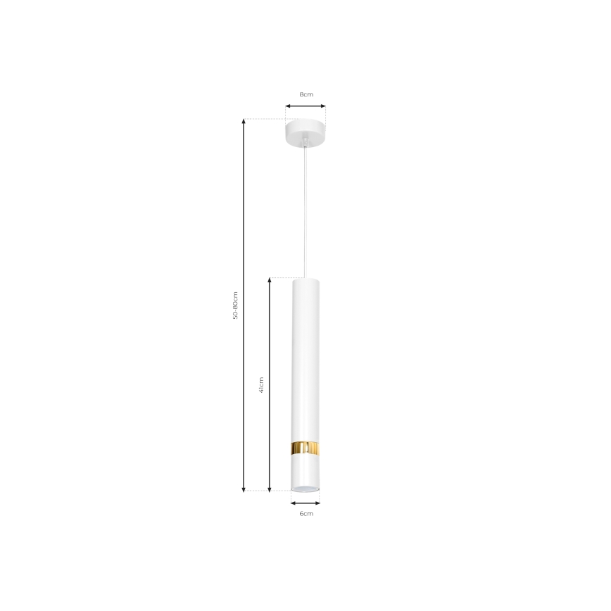 Lühter JOKER 1xGU10/25W/230V valge