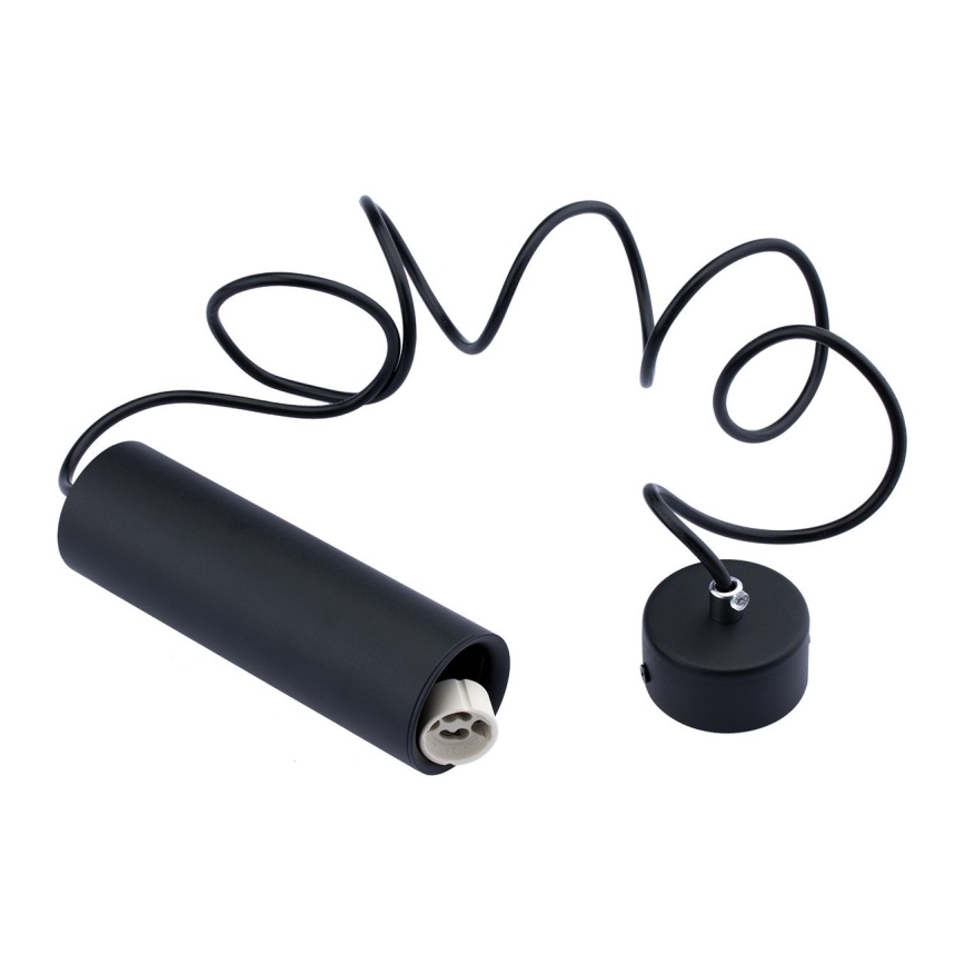 Lühter KARADON 1xGU10/30W/230V 17 cm must