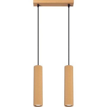 Lühter KARBON 2xGU10/10W/230V kuldne