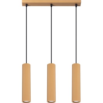 Lühter KARBON 3xGU10/10W/230V kuldne