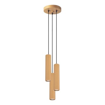 Lühter KARBON 3xGU10/10W/230V kuldne