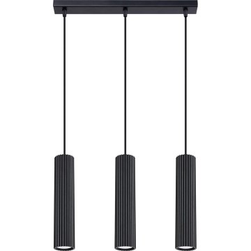 Lühter KARBON 3xGU10/10W/230V must