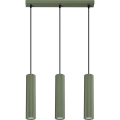 Lühter KARBON 3xGU10/10W/230V roheline