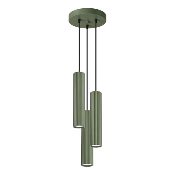 Lühter KARBON 3xGU10/10W/230V roheline