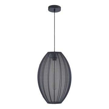 Lühter KAREI 1xE27/20W/230V d. 30 cm must