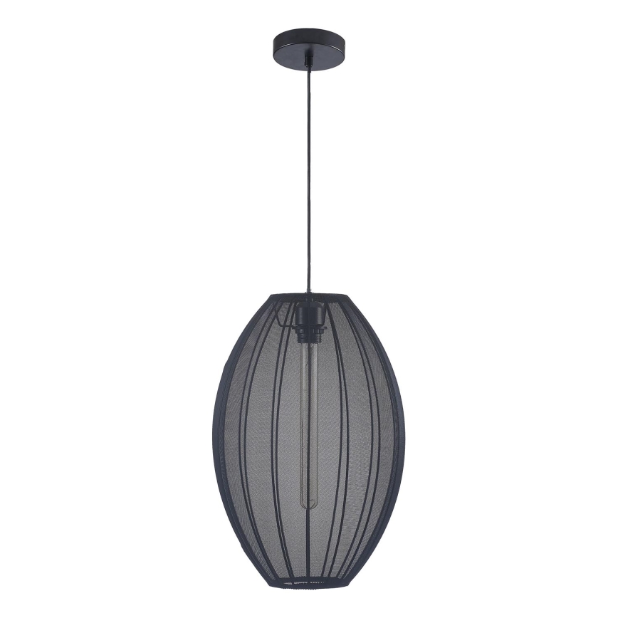 Lühter KAREI 1xE27/20W/230V d. 30 cm must