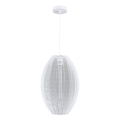 Lühter KAREI 1xE27/20W/230V d. 30 cm valge