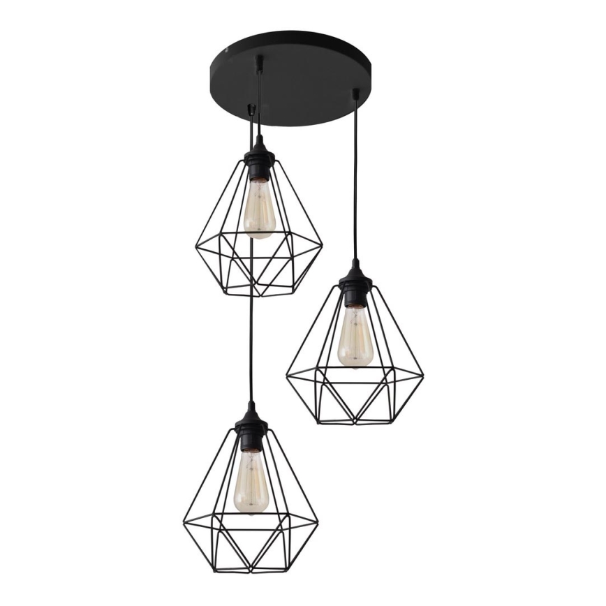 Lühter KARO 3xE27/15W/230V