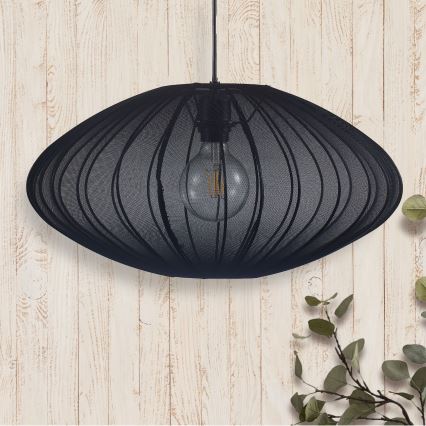Lühter KINU 1xE27/20W/230V d. 50 cm must