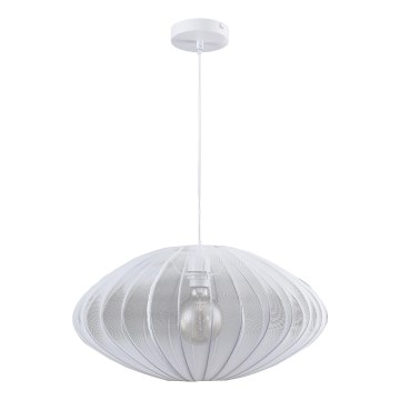 Lühter KINU 1xE27/20W/230V d. 50 cm valge
