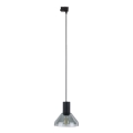 Lühter kolmefaasilisele rööbassüsteemile NEO 1xE27/15W/230V must/suitsune must