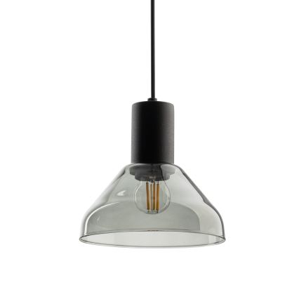 Lühter kolmefaasilisele rööbassüsteemile NEO 1xE27/15W/230V must/suitsune must