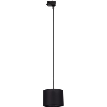 Lühter kolmefaasilisele rööbassüsteemile TRACER 1xE27/15W/230V d. 20 cm must