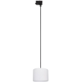 Lühter kolmefaasilisele rööbassüsteemile TRACER 1xE27/15W/230V d. 20 cm must/valge
